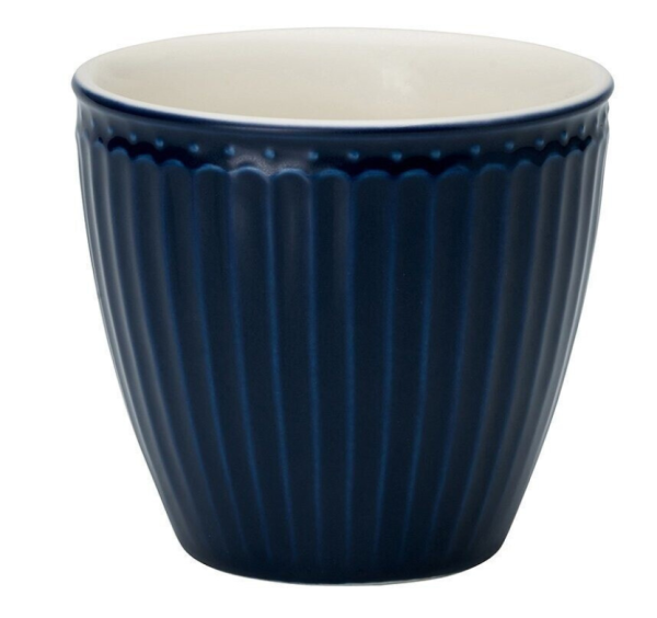 Greengate Latte Cup Alice ohne Henkel dark blue