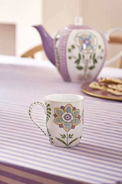 PIP Becher Lily & Lotus off white 145ml