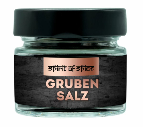 Grubensalz Glas
