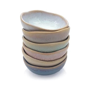 Stoneware Schälchen türkis