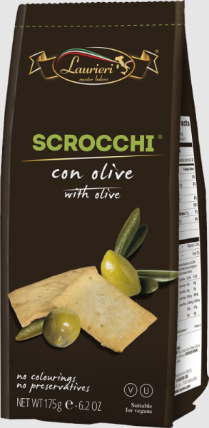 Scrocchi con Olive100 gr