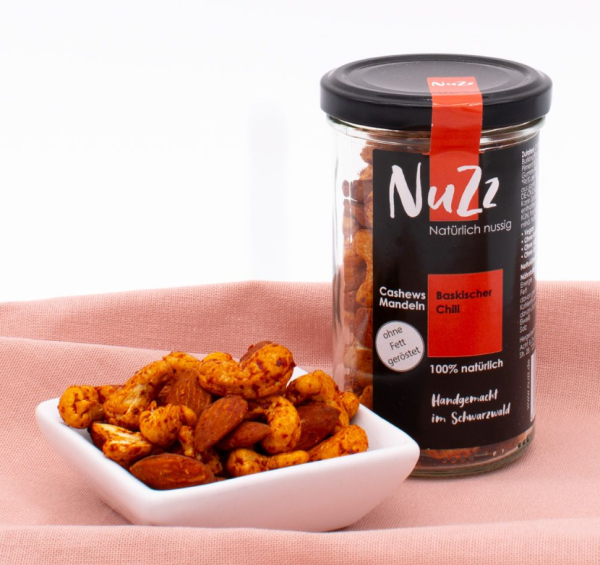 Nuzz Bio Cashews & Mandeln Baskischer Chili