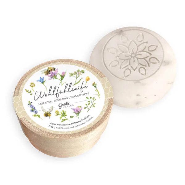 Wohlfühlseife Lavendel, Rosmarin, Thymian