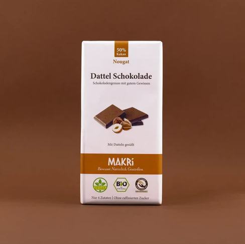 MAKRI Nougat Dattel Schokolade