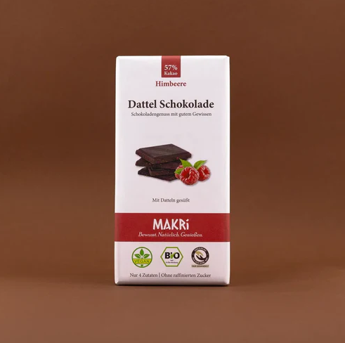 MAKRI Himbeere Dattel Schokolade