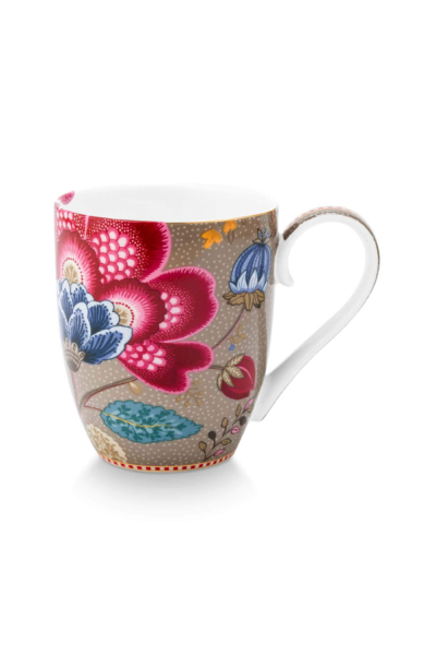 PIP Becher XL Blooming Tales Fantasy khaki 450ml