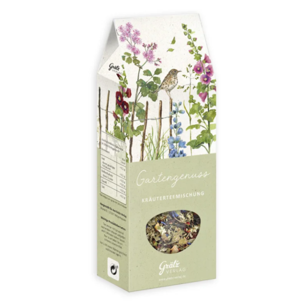 Tee Gartengenuss Kräutertee Stockrosen
