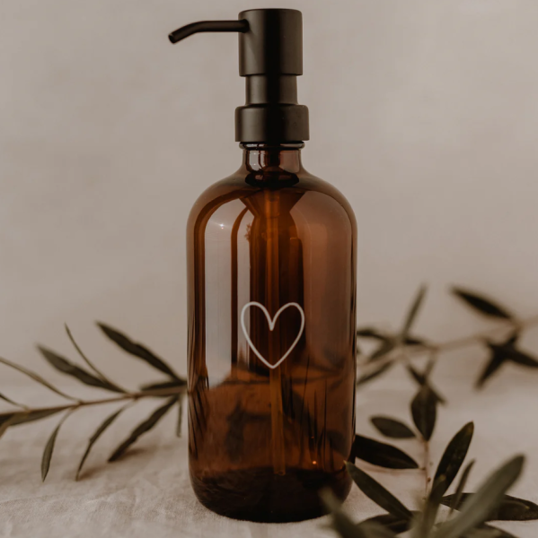 Eulenschnitt Seifenspender Herz 500ml