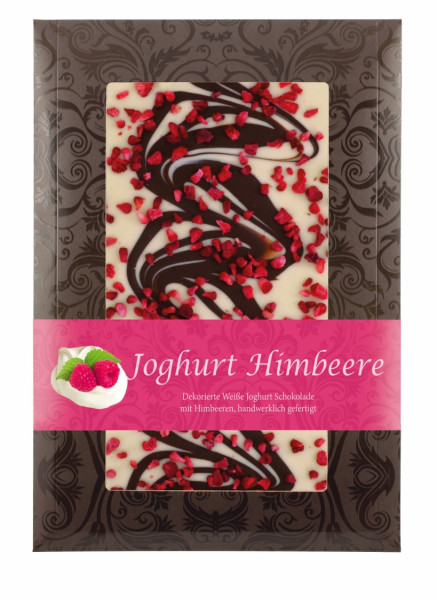 Joghurt Himbeere Design Schokolade 125g
