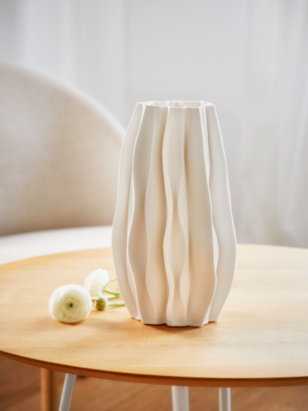 Plissee Vase