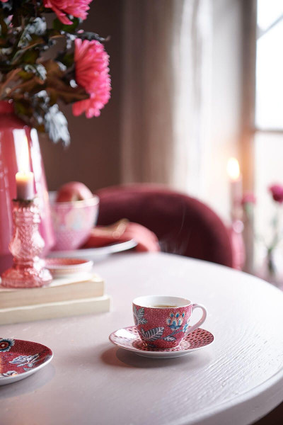 PIP Espressotasse Flower Festival pink