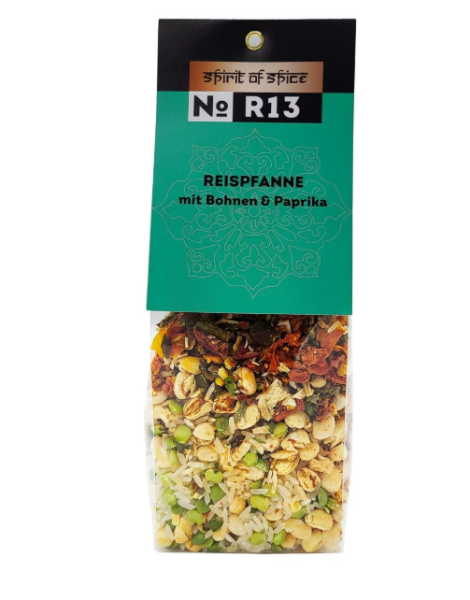 Reispfanne mit Bohnen & Paprika