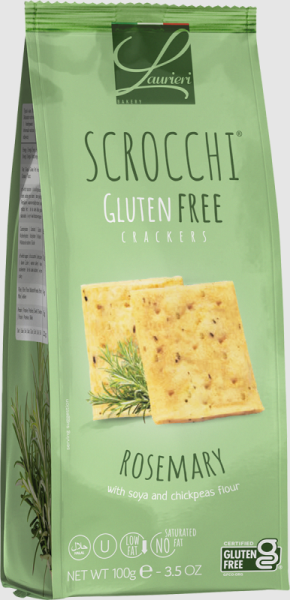 Scrocchi con Rosmarino Glutenfrei 100 gr