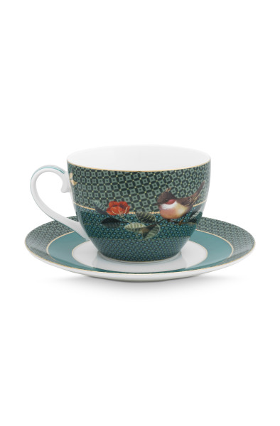 PIP Cappuccino Tasse Winter Wonderland Dove green