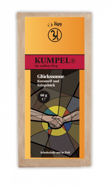 Kumpel Riegel Glückssonne- VM mit Karamell & Salzgebäck 60gr